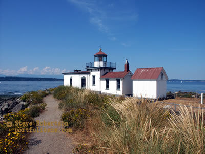 Lighthouse at Shilshole Bay, Discovery Park