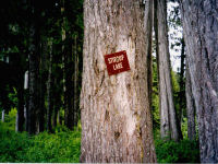 sign for Stirrup Lake
